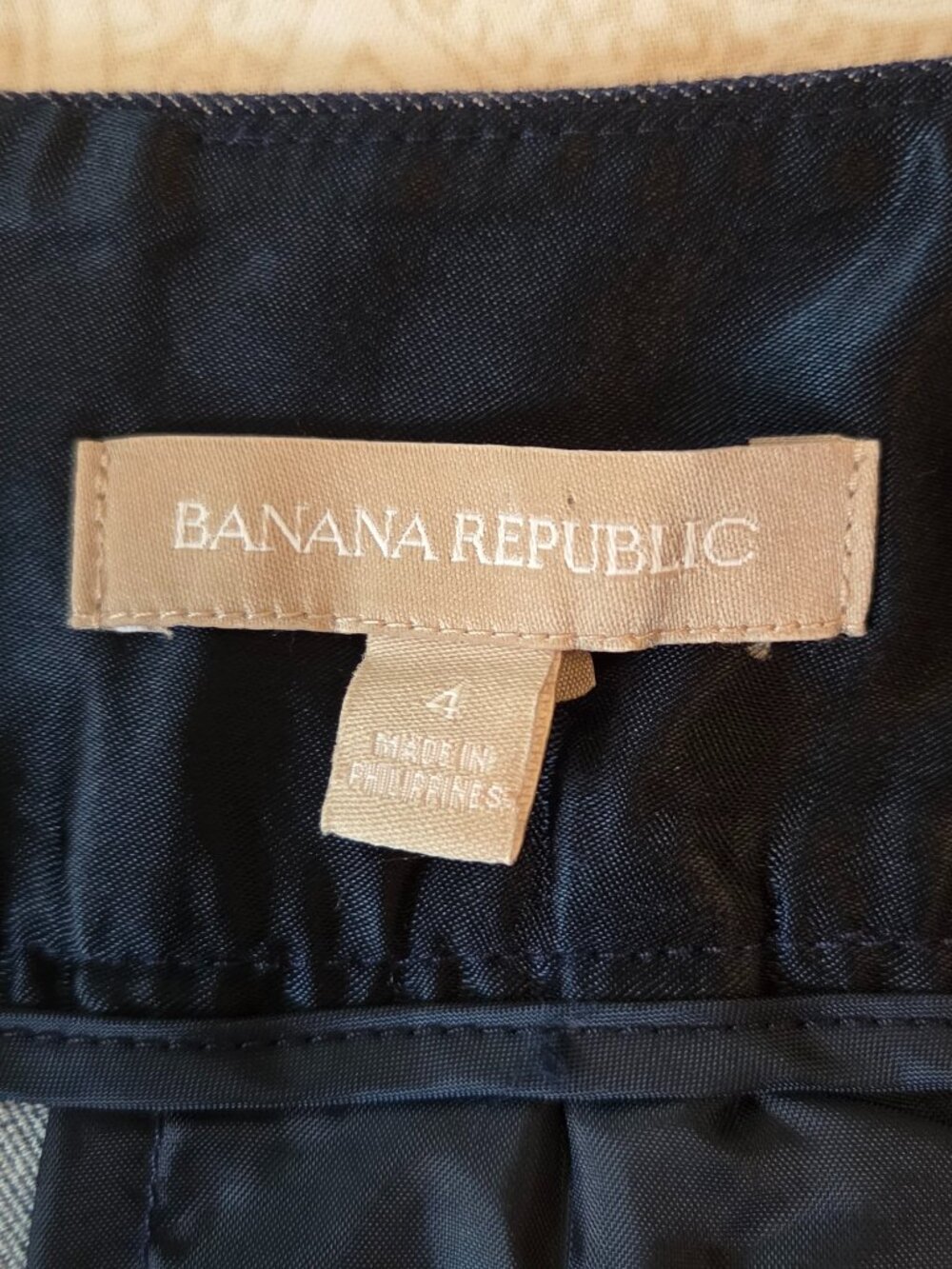 Banana Republic Denim Blue Pencil Skirt - Picture 5 of 7